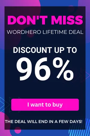 WordHero Review Offer image