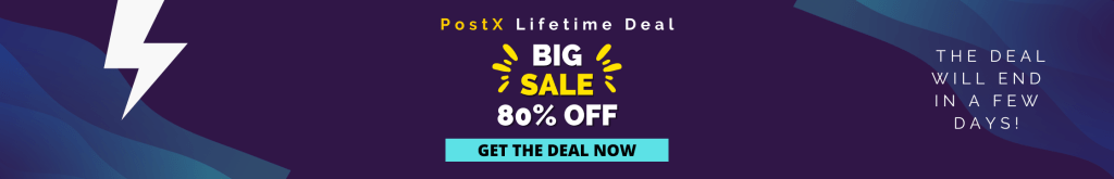 PostX Lifetime Deal Banner Image
