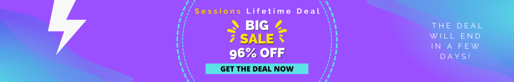 Sessions Lifetime Deal Banner Image