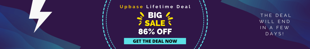 Upbase Lifetime Deal Banner Image