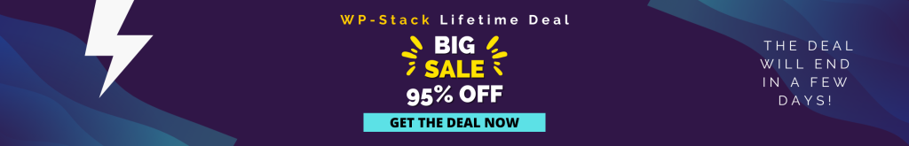 WP-Stack Lifetime Deal Banner Image