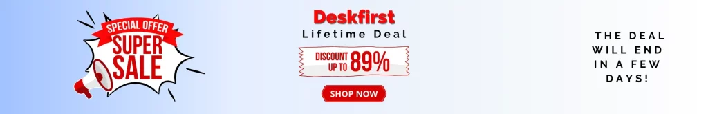 Deskfirst Lifetime Deal Banner Image
