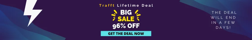 Trafft Lifetime Deal Banner Image