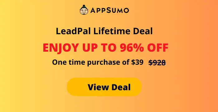 LeadPal Lifetime Deal-Appsumo