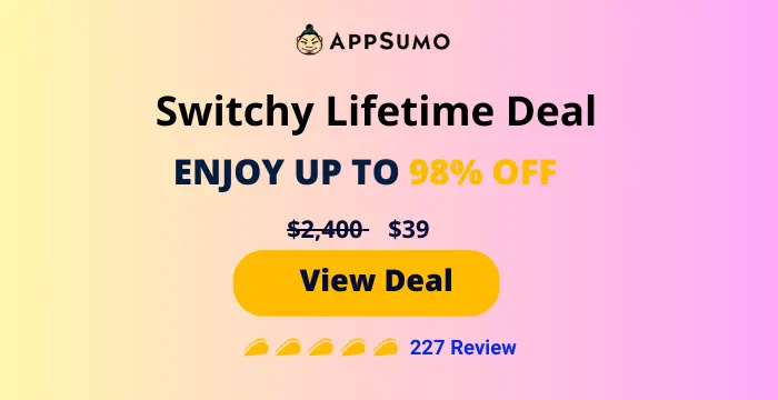 Switchy lifetime deal