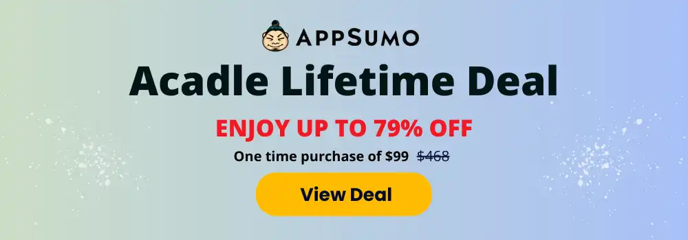 Acadle Lifetime Deal- appsumo