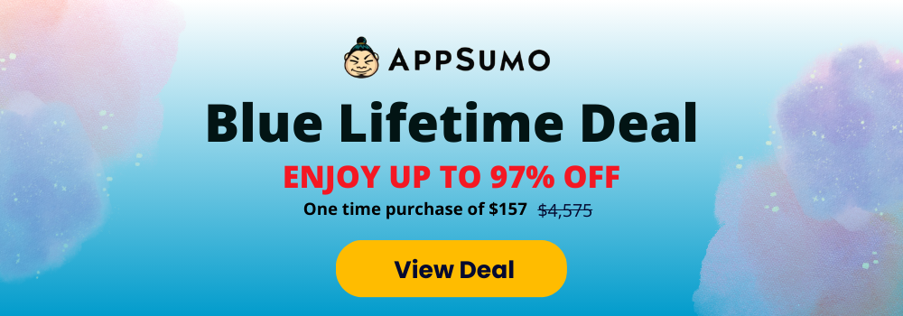 Blue Lifetime Deal- Appsumo