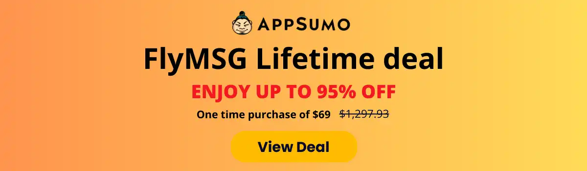 FlyMSG Lifetime Deal- appsumo