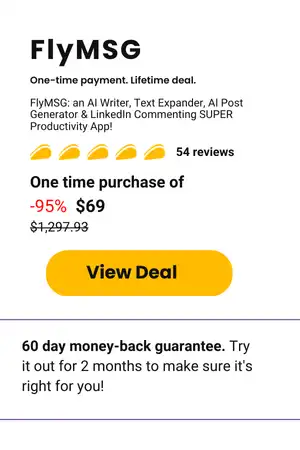 FlyMSG Lifetime deal- Appsumo Deal