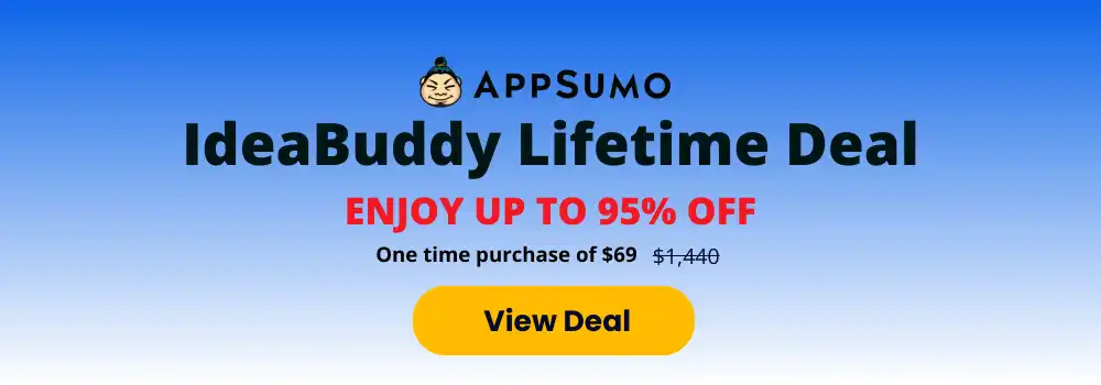 IdeaBuddy Lifetime Deal- Appsumo