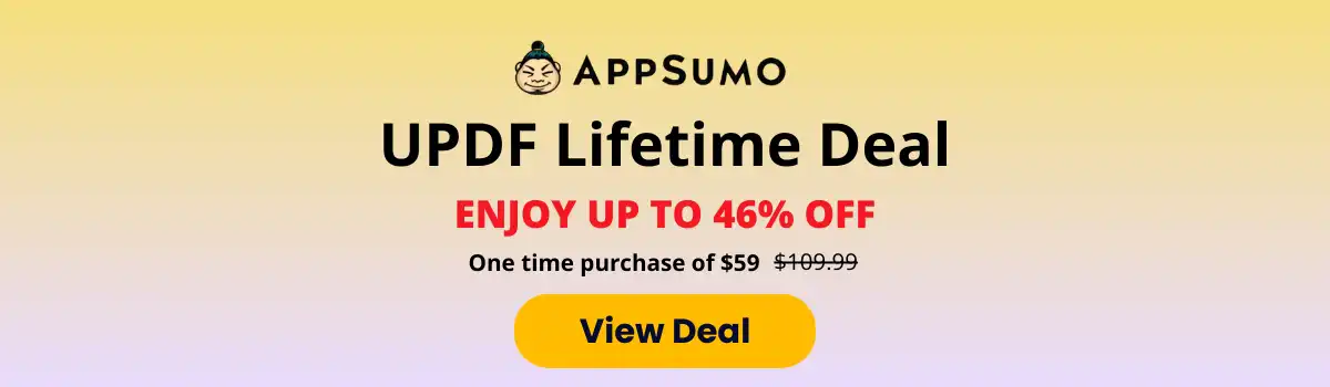 UPDF Lifetime Deal- appsumo deal