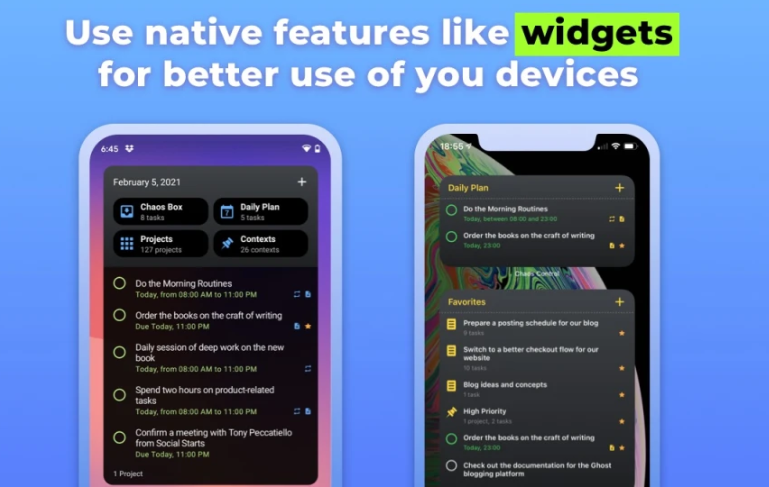 Boost Productivity With Widgets