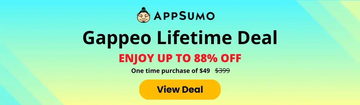 Gappeo Lifetime Deal- appsumo