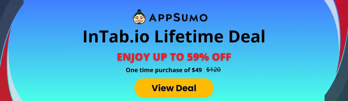 InTab.io Lifetime Deal- appsumo deal