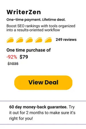 Writer Zen Lifetime deal- Appsumo Deal