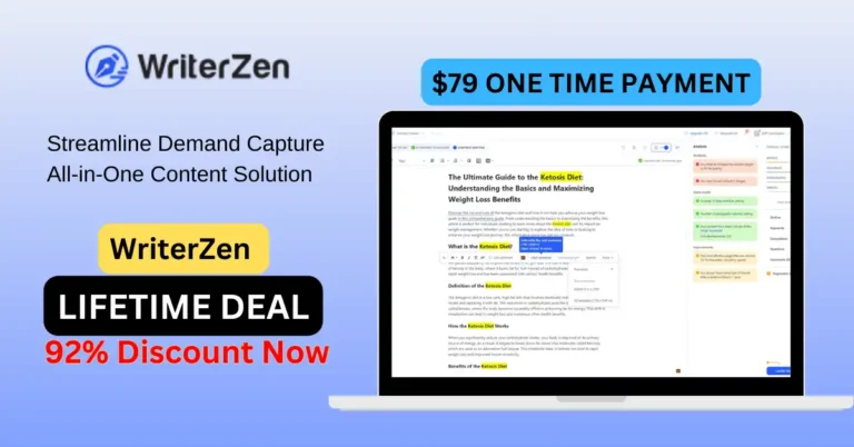 WriterZen Lifetime Deal