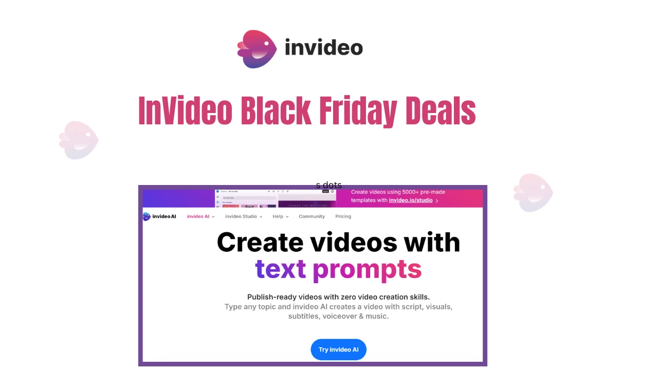 Invideo black friday deal