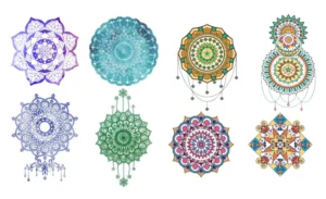 Mandala Illustrations Set