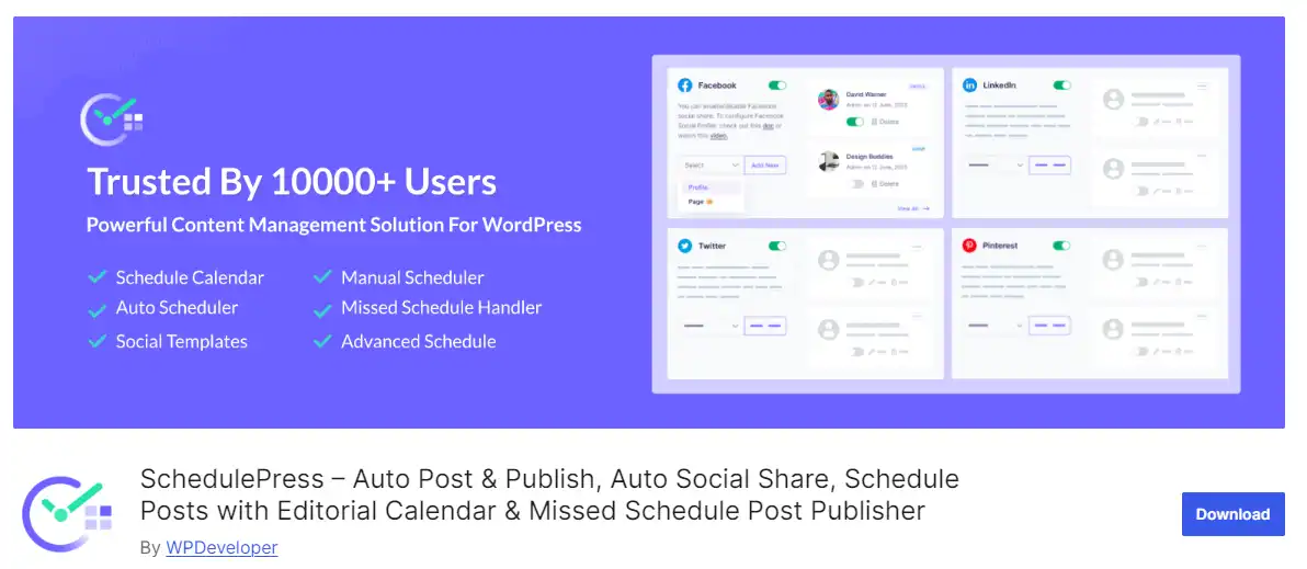 WP Scheduled Posts