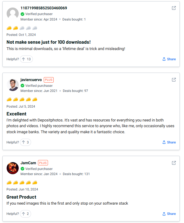 Depositphotos Appsumo Customer Review