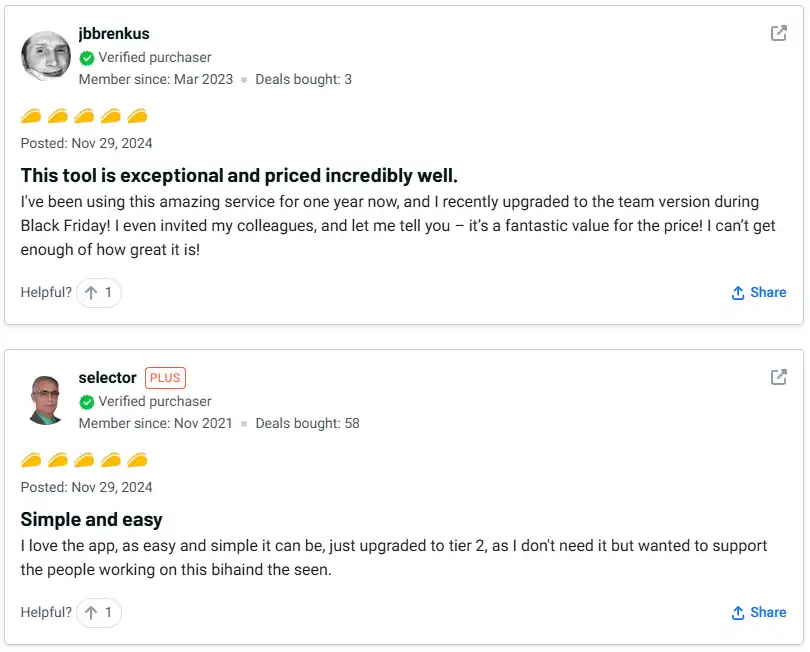 Tidycal Customer Review