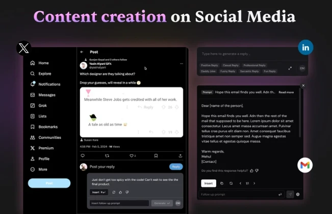 Generate Content for Social Media