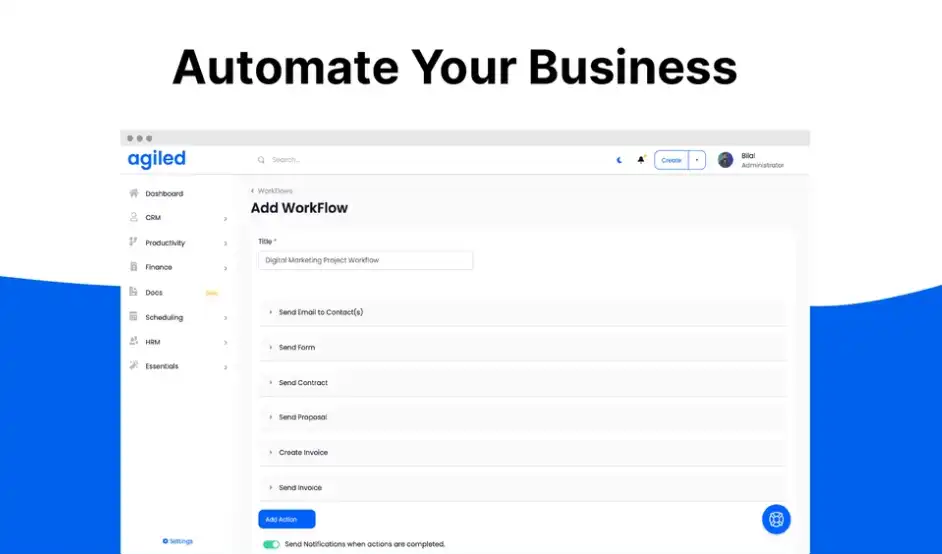 Project Management with Automation