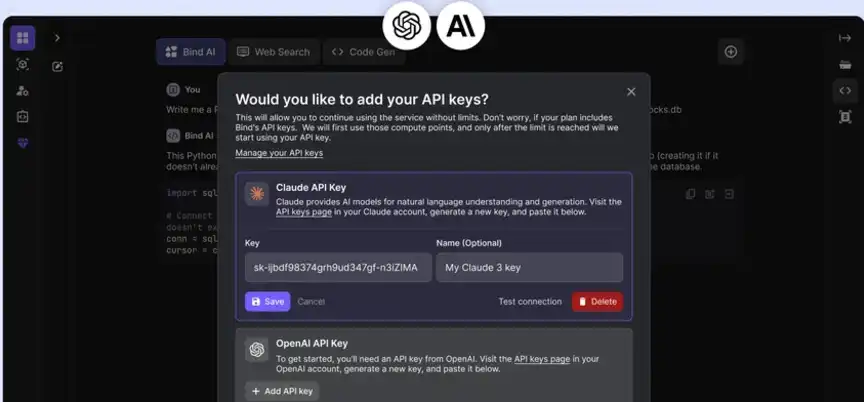 Unlimited Access with API Keys