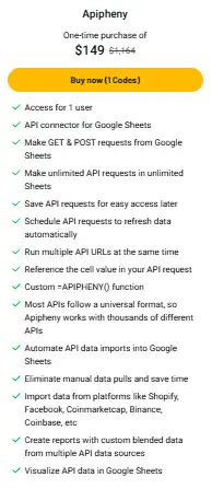 Apipheny Appsumo Price