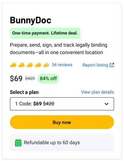 BunnyDoc Appsumo