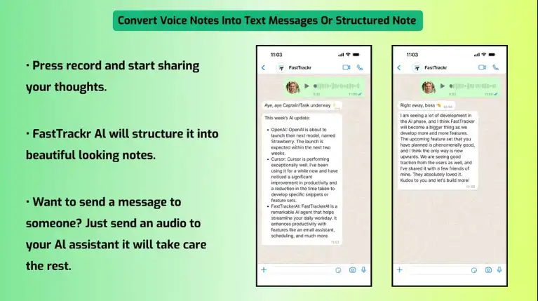 Voice-to-Text Transcription