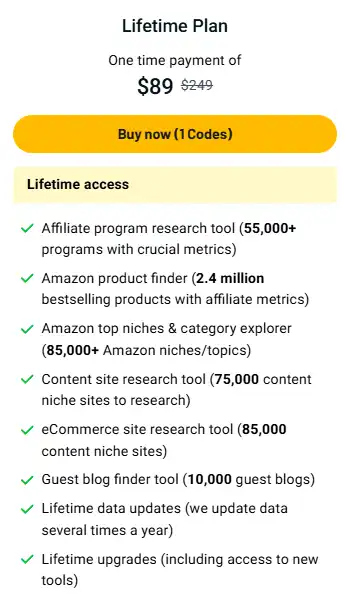 AffSync Appsumo Price