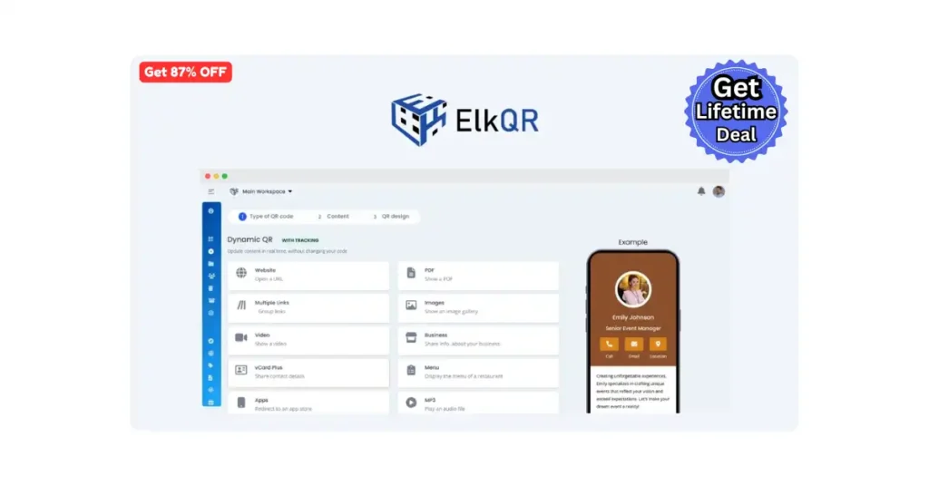 ElkQR Lifetime Deal