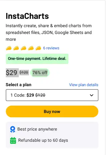 InstaCharts Lifetime Deal2