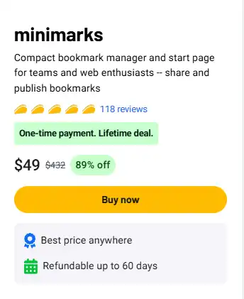 Minimarks Lifetime Deal2