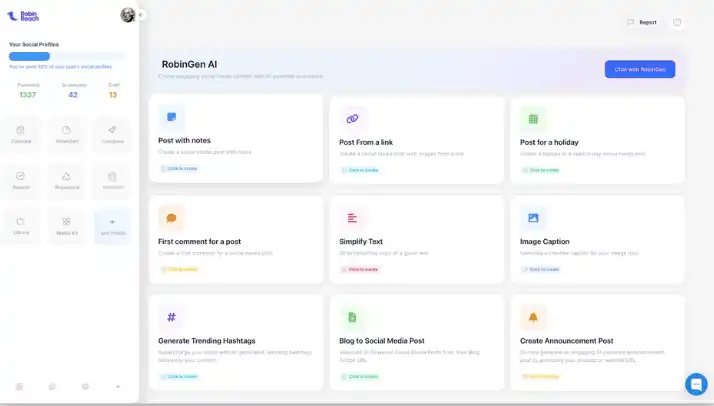 Post Templates and AI Content Generation